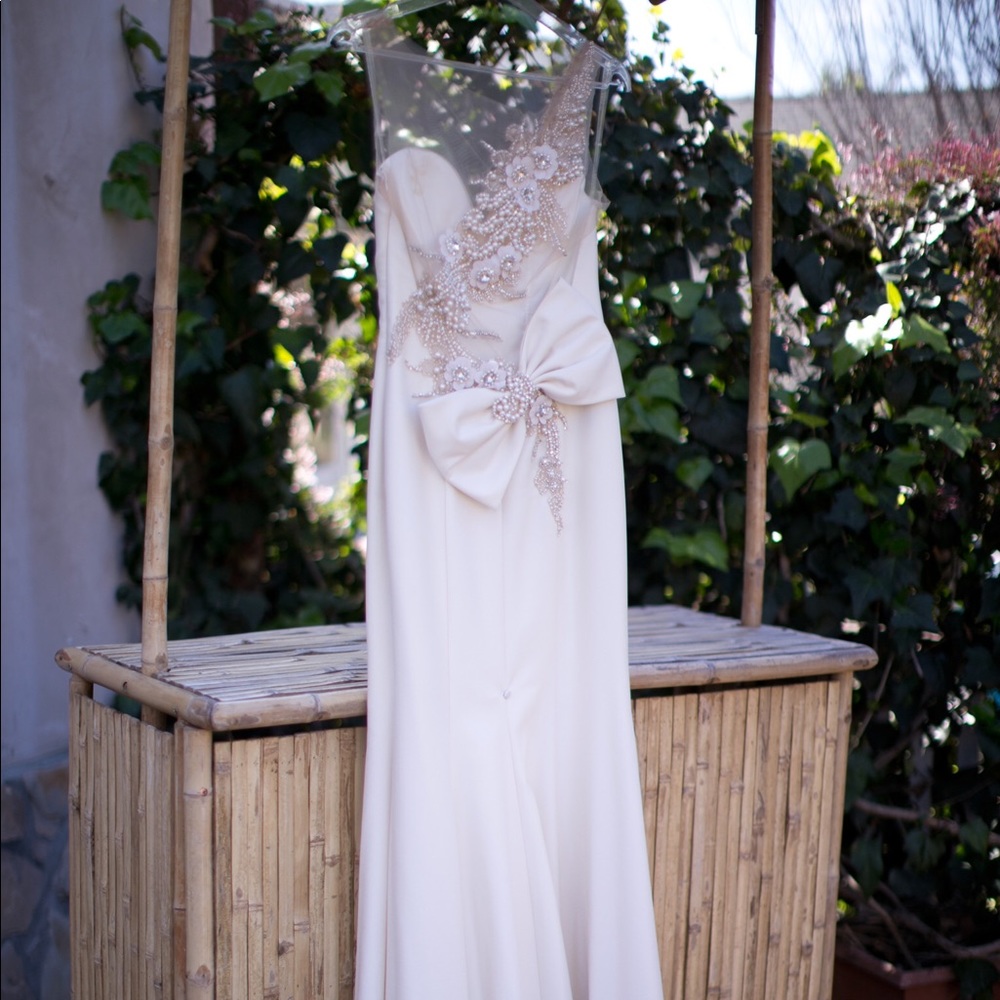 Tarik Ediz evening gown/wedding dress